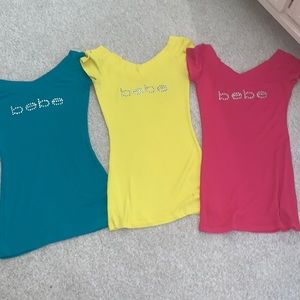 bebe shirt bundle